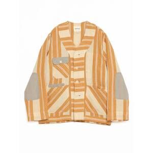 NEW NICHOLAS DALEY men's work cardigan in turmeric